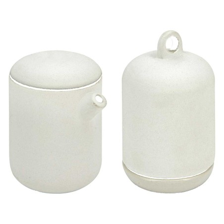 Cukiernica i mlecznik mały zestaw porcelanowy biały