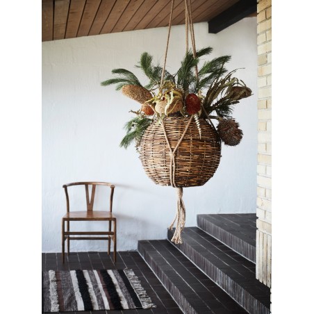 Krzesło WOODEN CHAIR, z oparciem do jadalni, do kuchni, drewno mango