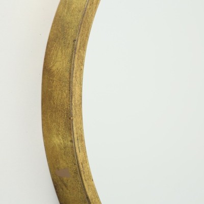 Boltze Lustro metalowe okrągłe złote PRADO  55 cm 1002544