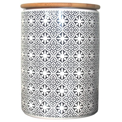 Boltze Pojemnik ceramiczny TILES 19 cm z hiszpańskim wzorem 1005966.3