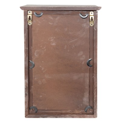 Clayre & Eef Lustro drewniane szafka z lustrem ORIENT 62S132