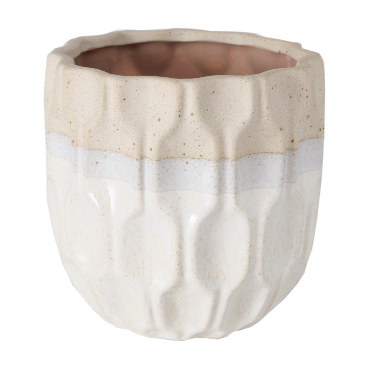 Doniczka skandynawska ceramiczna MALIA rozmiar L Boltze 2015209.2