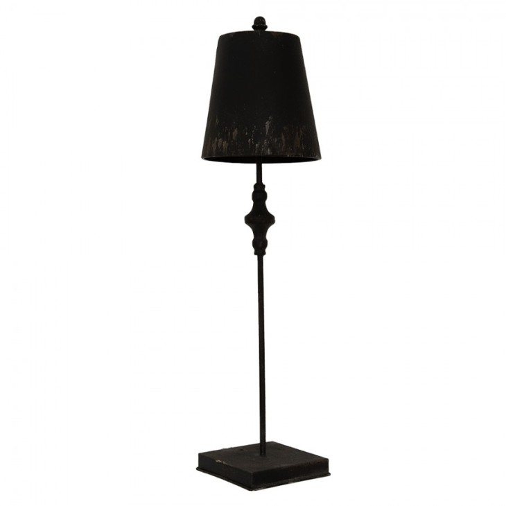 Lampa stołowa metalowa czarna  5LMP670